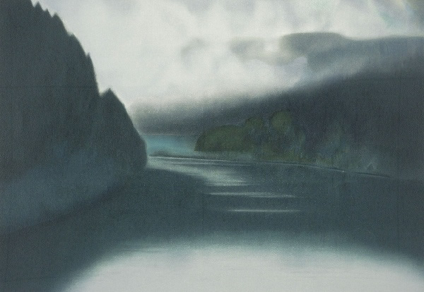 Japanese Mountain paintings and prints by Chikuhaku SUZUKI