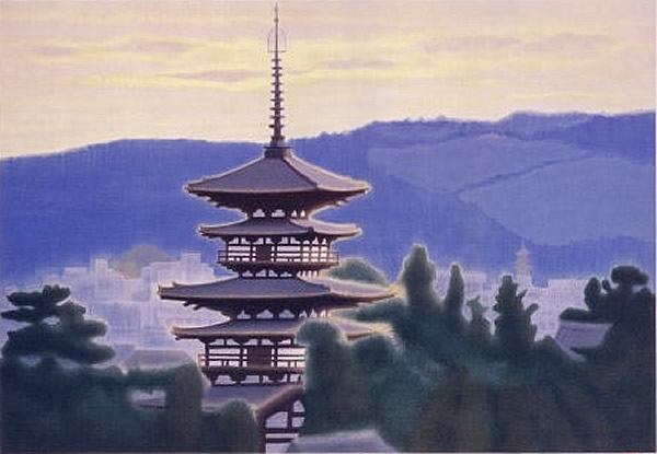 Japanese Temple paintings and prints by Ikuo HIRAYAMA