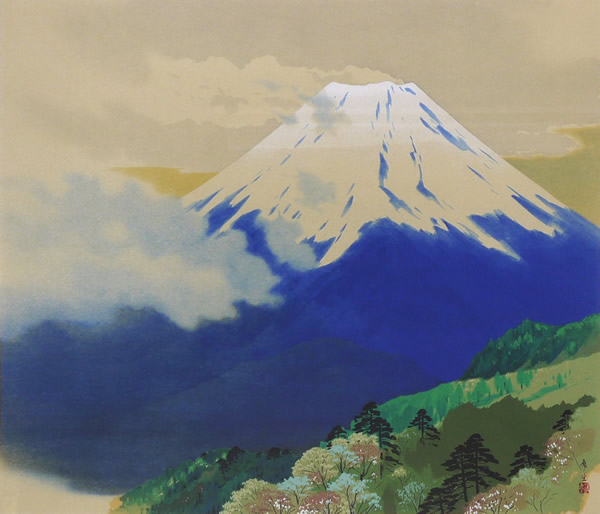 Japanese Mountain paintings and prints by Kibo KODAMA