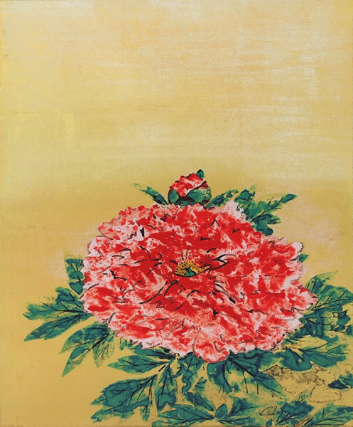 Japanese Peony paintings and prints by Seison MAEDA