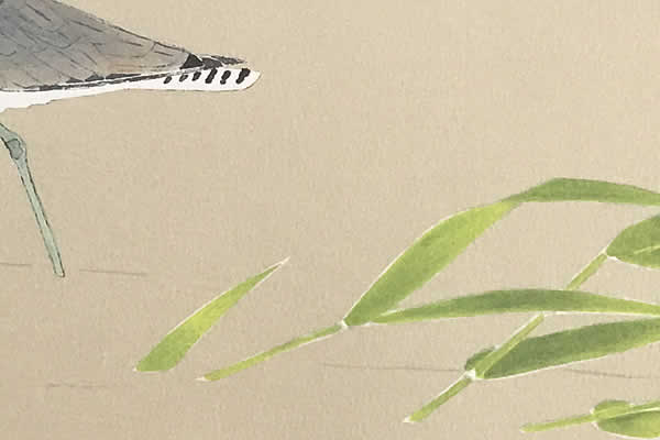 Detail of Sandpiper, by Atsushi UEMURA