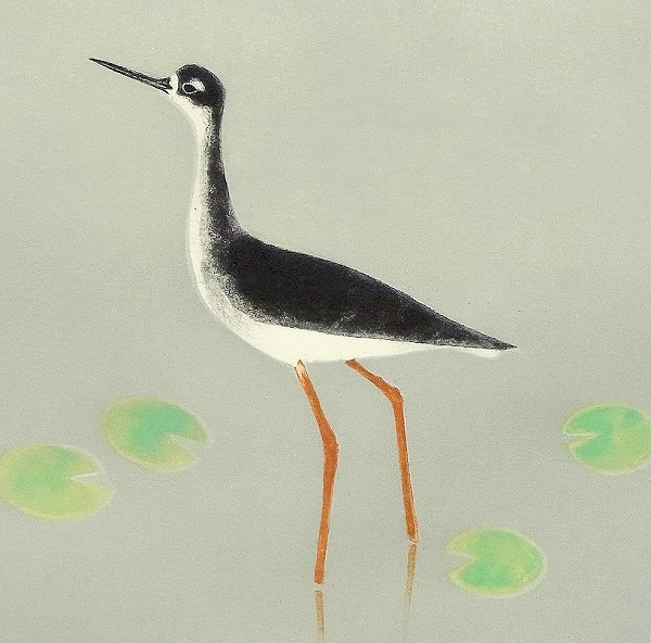 Japanese Bird paintings and prints by Atsushi UEMURA