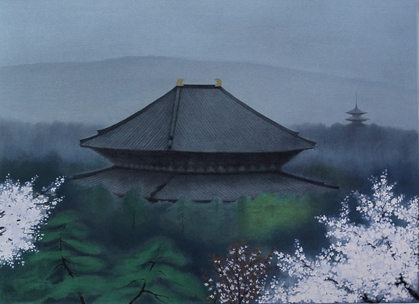Japanese Historic Site paintings and prints by Chikuhaku SUZUKI