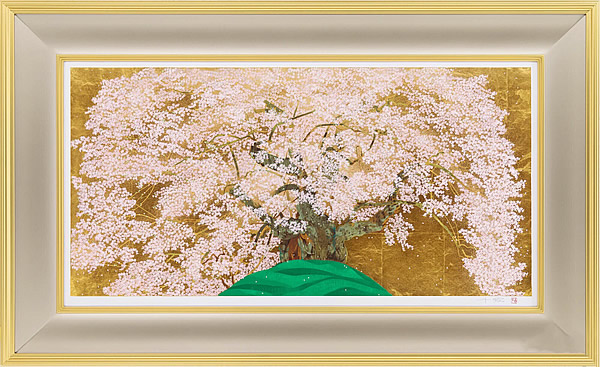 Frame of Early-flowering Cherry in Hocchi, by Chinami NAKAJIMA
