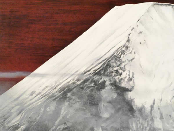 'Mount Fuji' lithograph by Chuichi KONNO