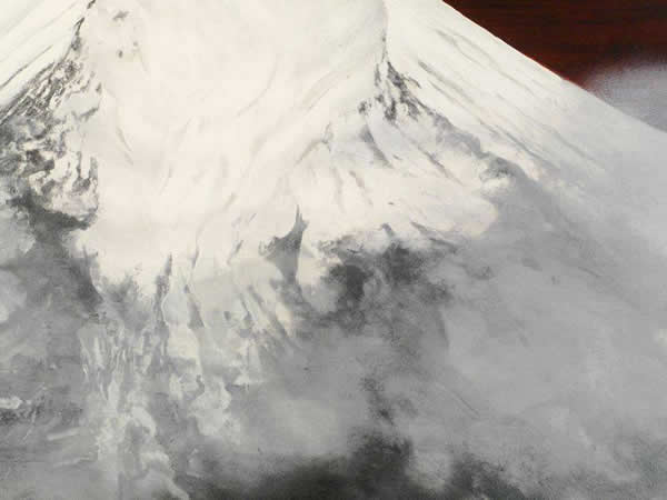 'Mount Fuji' lithograph by Chuichi KONNO