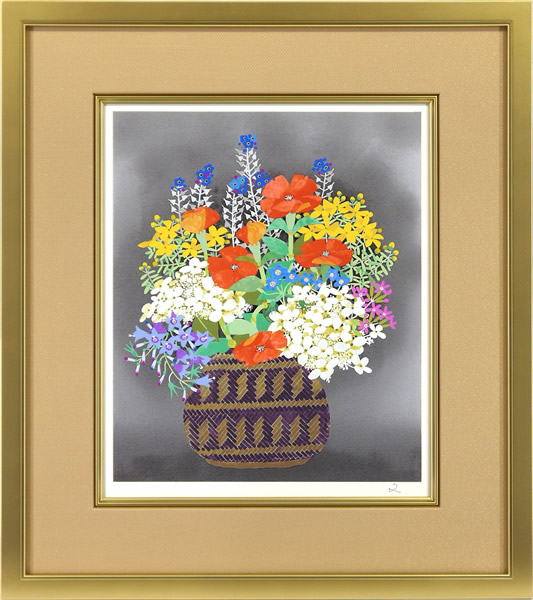 Frame of Flower Basket, by Fumiko HORI