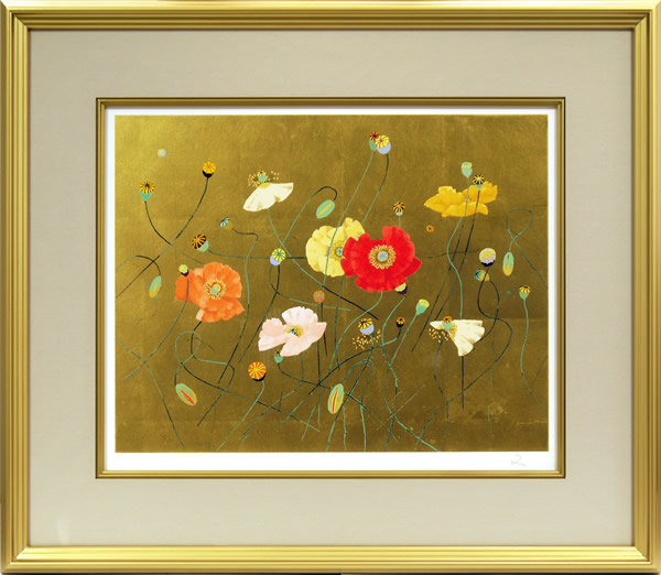 Frame of Poppy, by Fumiko HORI