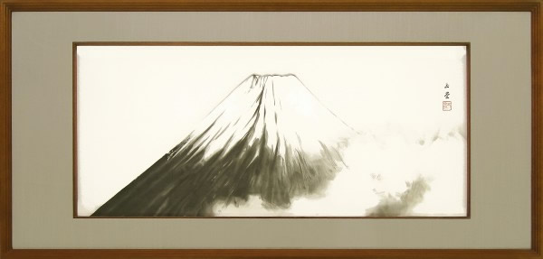 'Mount Fuji' lithograph by Gyokudo KAWAI