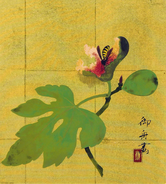 Japanese Bug paintings and prints by Gyoshu HAYAMI