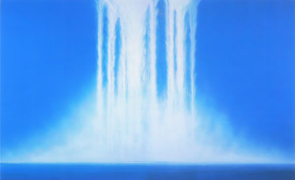 Waterfall Ⅶ, digital print by Hiroshi SENJU