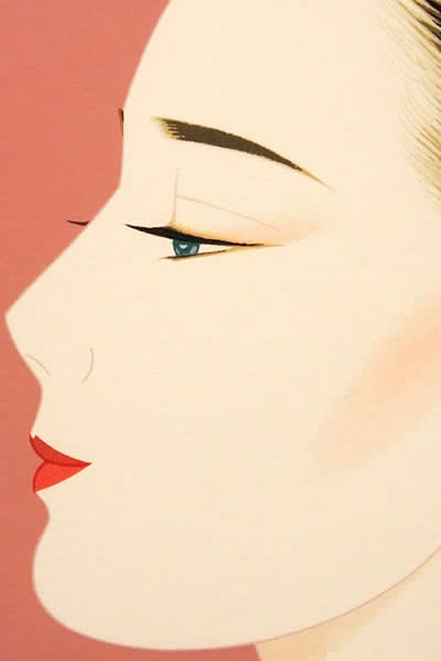 Detail of Sparkling Pink, by Ichiro TSURUTA