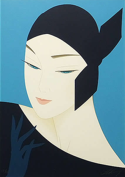 Classical Elegance, silkscreen by Ichiro TSURUTA