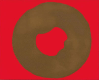 'Circle' silkscreen by Jiro YOSHIHARA