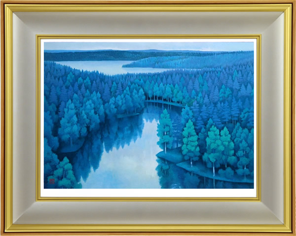 Frame of Distant Lake, by Kaii HIGASHIYAMA
