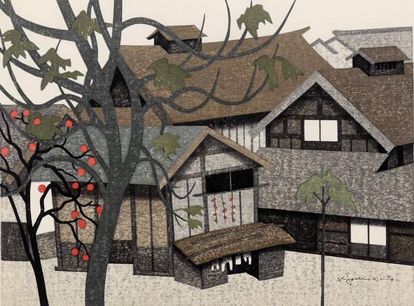 Japanese Country or Rural paintings and prints by Kiyoshi SAITO