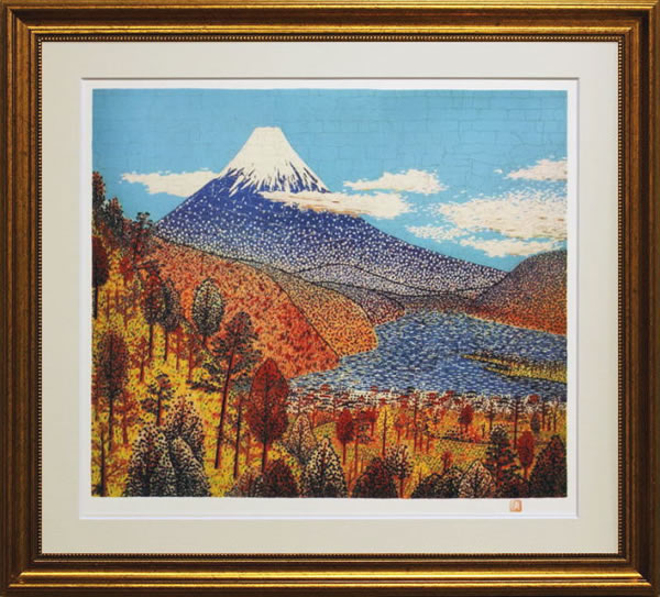 Frame of Mt. Fuji from Nihondaira, by Kiyoshi YAMASHITA