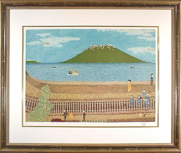 Frame of Sakurajima, by Kiyoshi YAMASHITA