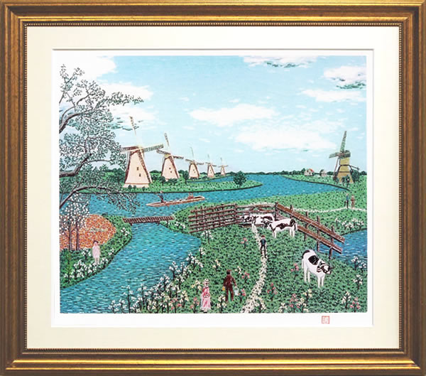 Frame of Dutch Farm, by Kiyoshi YAMASHITA