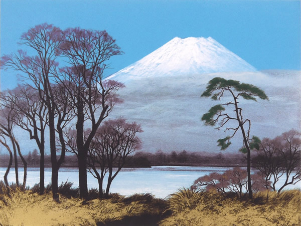 Japanese River paintings and prints by Misao YOKOYAMA