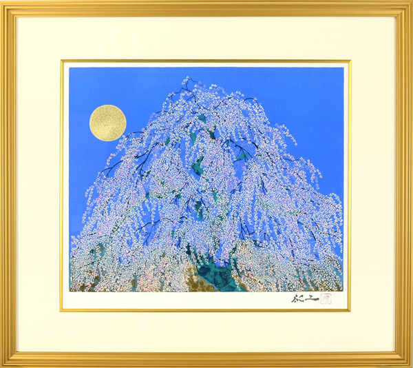 Frame of Image of Cherry Blossom, by Reiji HIRAMATSU