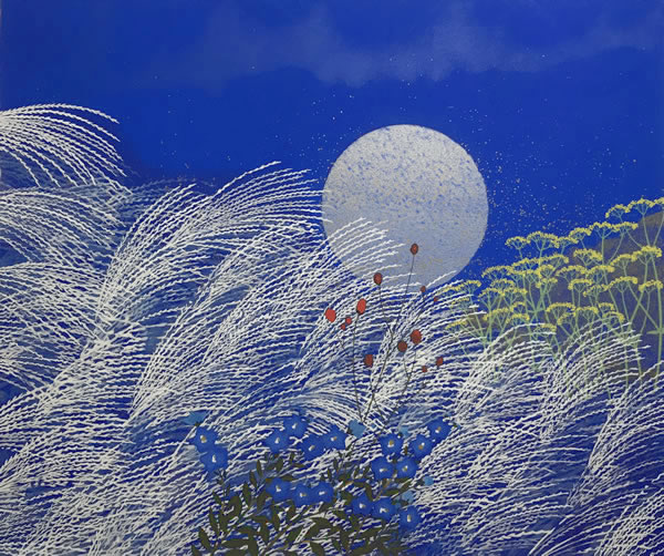 Japanese Botanical paintings and prints by Reiji HIRAMATSU