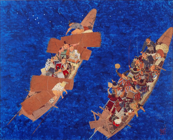 Japanese Ship or Boat paintings and prints by Seison MAEDA