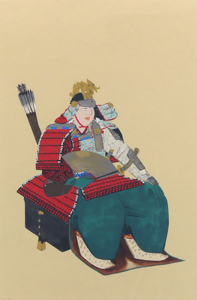 Japanese Samurai paintings and prints by Seison MAEDA