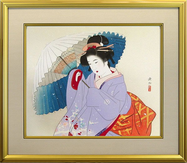 Frame of Snowstorm, by Shinsui ITO