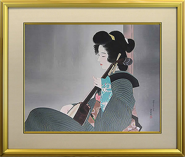 Frame of Strumming, by Shinsui ITO