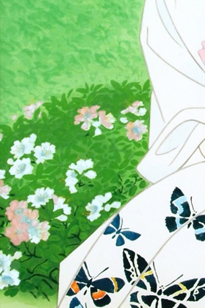 Detail of Garden in Early Summer, by Shinsui ITO