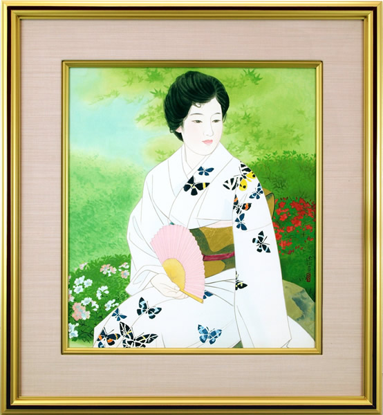 Frame of Garden in Early Summer, by Shinsui ITO
