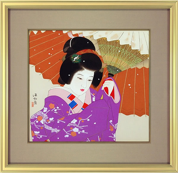 Frame of Snow, by Shinsui ITO