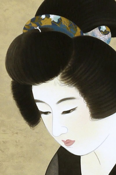 Detail of Fingers, by Shinsui ITO