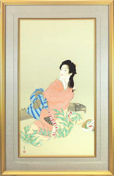 Frame of Daughter Miyuki, by Shoen UEMURA