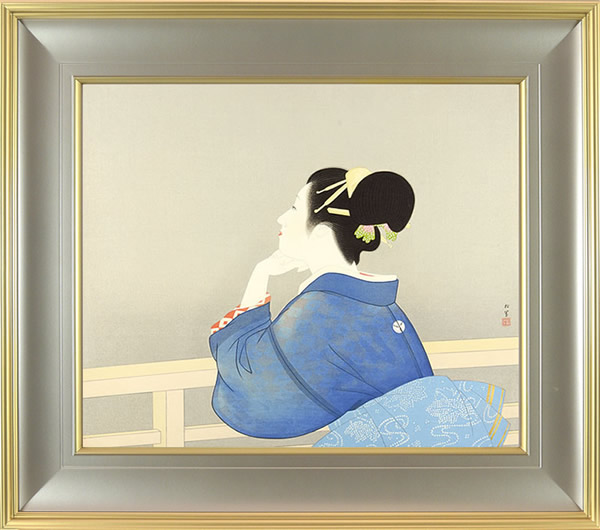Frame of Waiting for the Moon, by Shoen UEMURA