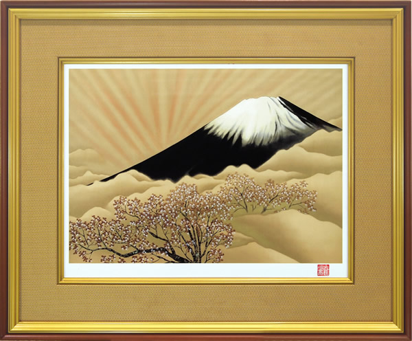 Frame of Spirit of Japan, by Taikan YOKOYAMA