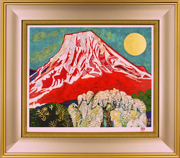 Frame of Mt. Fuji (2014), by Tamako KATAOKA