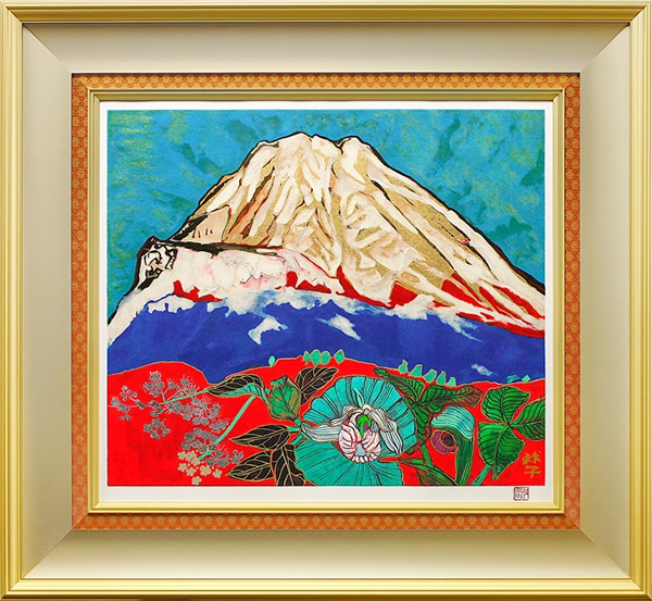 Frame of Auspicious Mt. Fuji from Gotemba, by Tamako KATAOKA