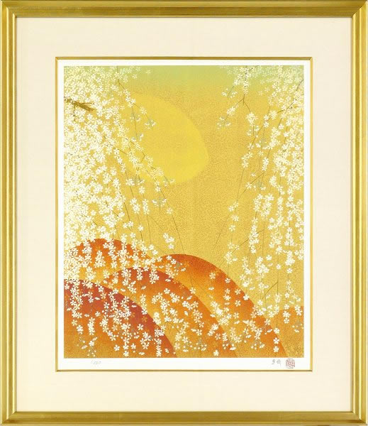 Frame of Weeping Cherry, by Tatsuya ISHIODORI