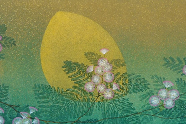 Detail of Early Summer, by Tatsuya ISHIODORI