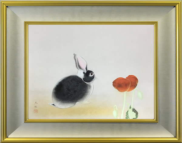 Frame of Rabbit, by Togyu OKUMURA
