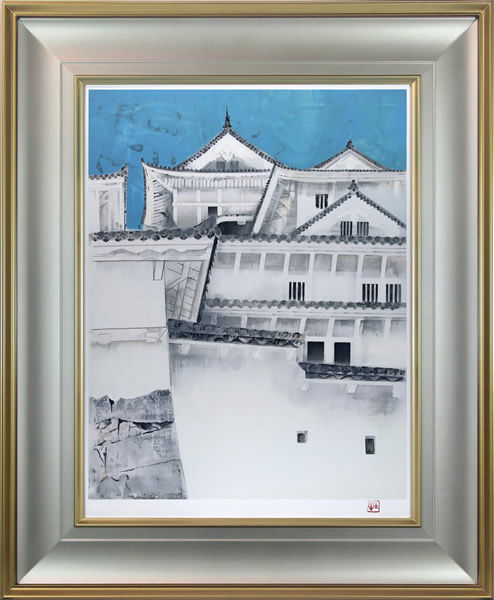 Frame of Castle, by Togyu OKUMURA