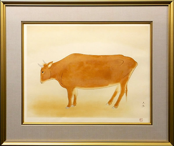 Frame of Cow, by Togyu OKUMURA