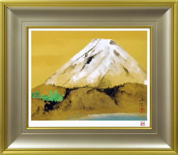 Frame of Mount Fuji, by Togyu OKUMURA