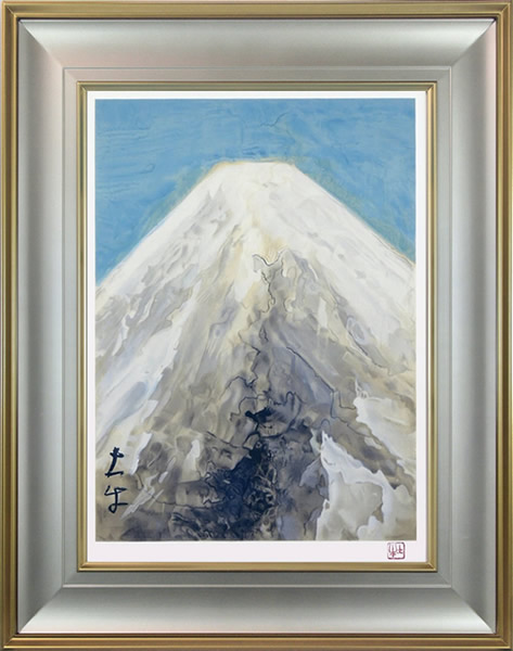 Frame of 100th Anniversary Mt. Fuji, by Togyu OKUMURA