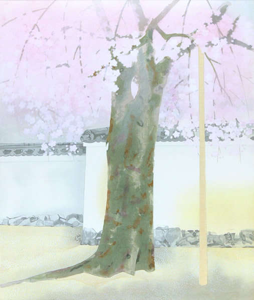 Japanese Spring paintings and prints by Togyu OKUMURA
