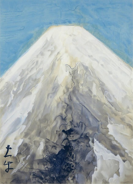 100th Anniversary Mt. Fuji, lithograph by Togyu OKUMURA