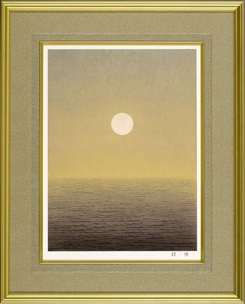 Frame of Moonlit Sea, by Yuji TEZUKA