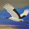 Japanese Crane paintings and prints